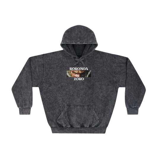 Mineral Wash Hoodie - Roronoa Zoro